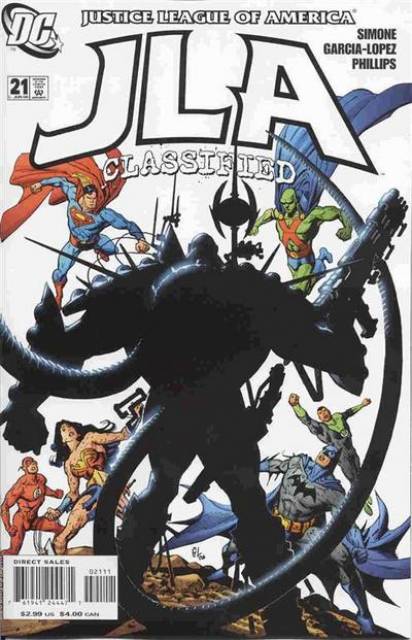 JLA Classified #21 comic cover