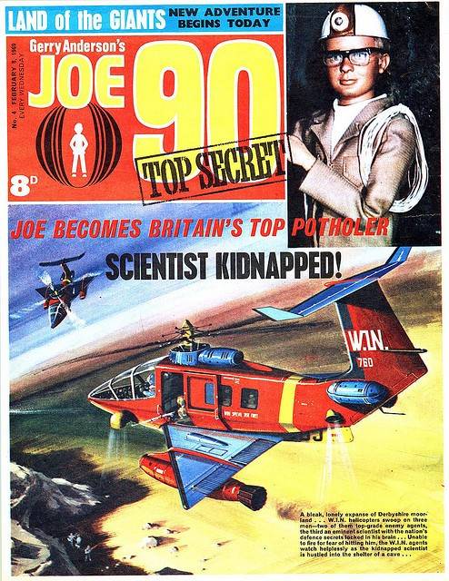 Joe 90 Top Secret #4 comic cover