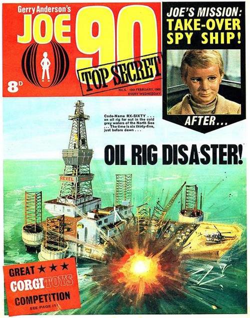 Joe 90 Top Secret #5 comic cover
