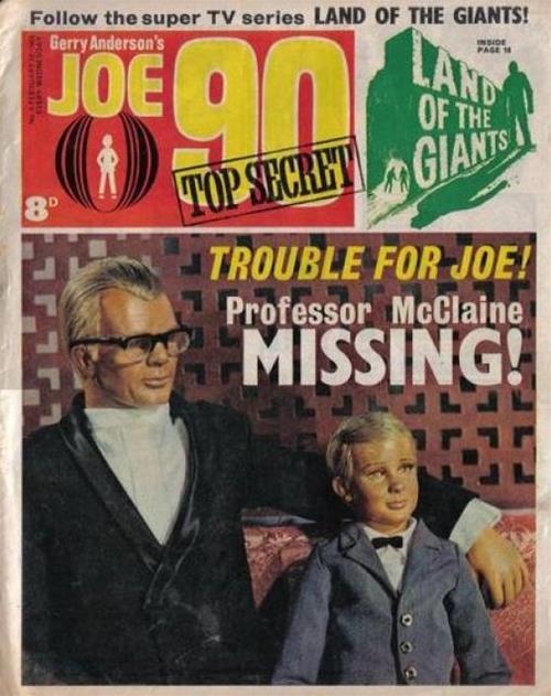 Joe 90 Top Secret #6 comic cover