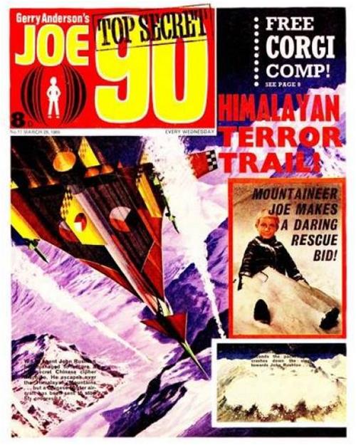 Joe 90 Top Secret #11 comic cover