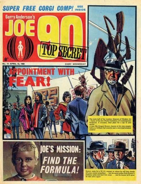 Joe 90 Top Secret #13 comic cover
