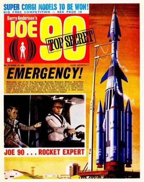 Joe 90 Top Secret #14 comic cover