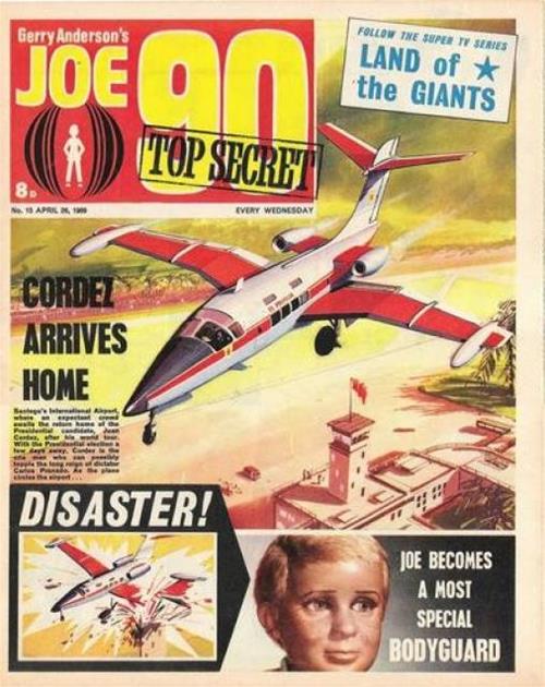 Joe 90 Top Secret #15 comic cover