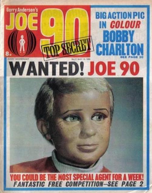 Joe 90 Top Secret #17 comic cover