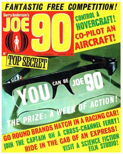 Joe 90 Top Secret #18 comic cover