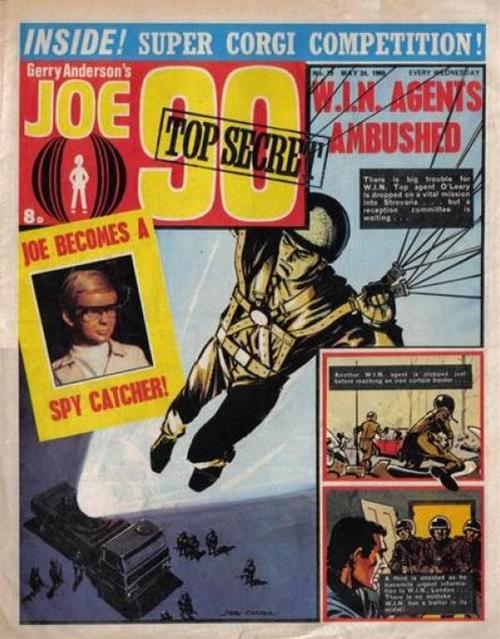 Joe 90 Top Secret #19 comic cover