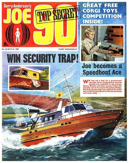 Joe 90 Top Secret #20 comic cover