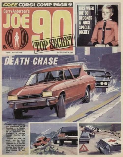 Joe 90 Top Secret #22 comic cover