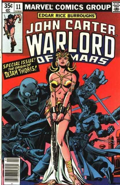 John Carter Warlord of Mars #11 comic cover