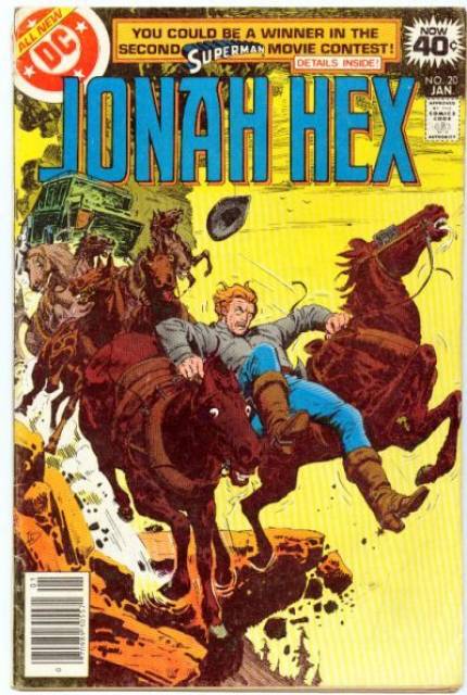 Jonah Hex #20 comic cover