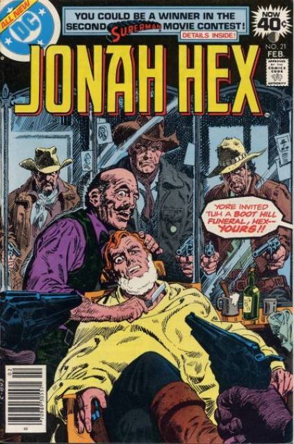 Jonah Hex #21 comic cover