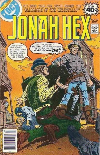 Jonah Hex #23 comic cover