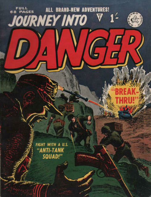 Journey Into Danger #1 comic cover
