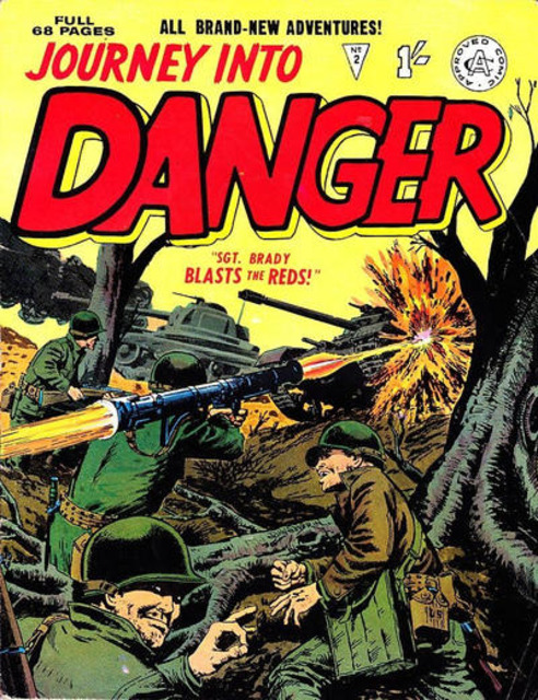 Journey Into Danger #2 comic cover