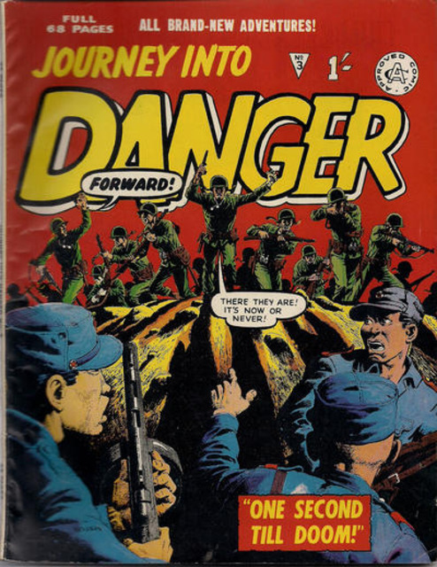 Journey Into Danger #3 comic cover