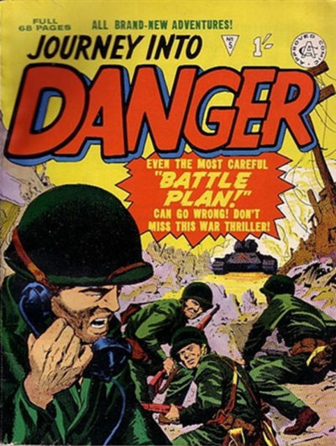 Journey Into Danger #5 comic cover