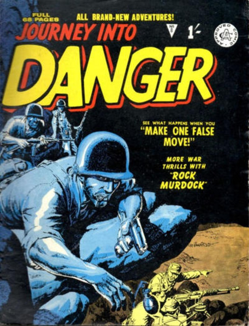 Journey Into Danger #8 comic cover