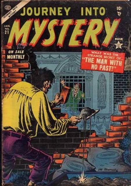 Journey into Mystery #21 comic cover