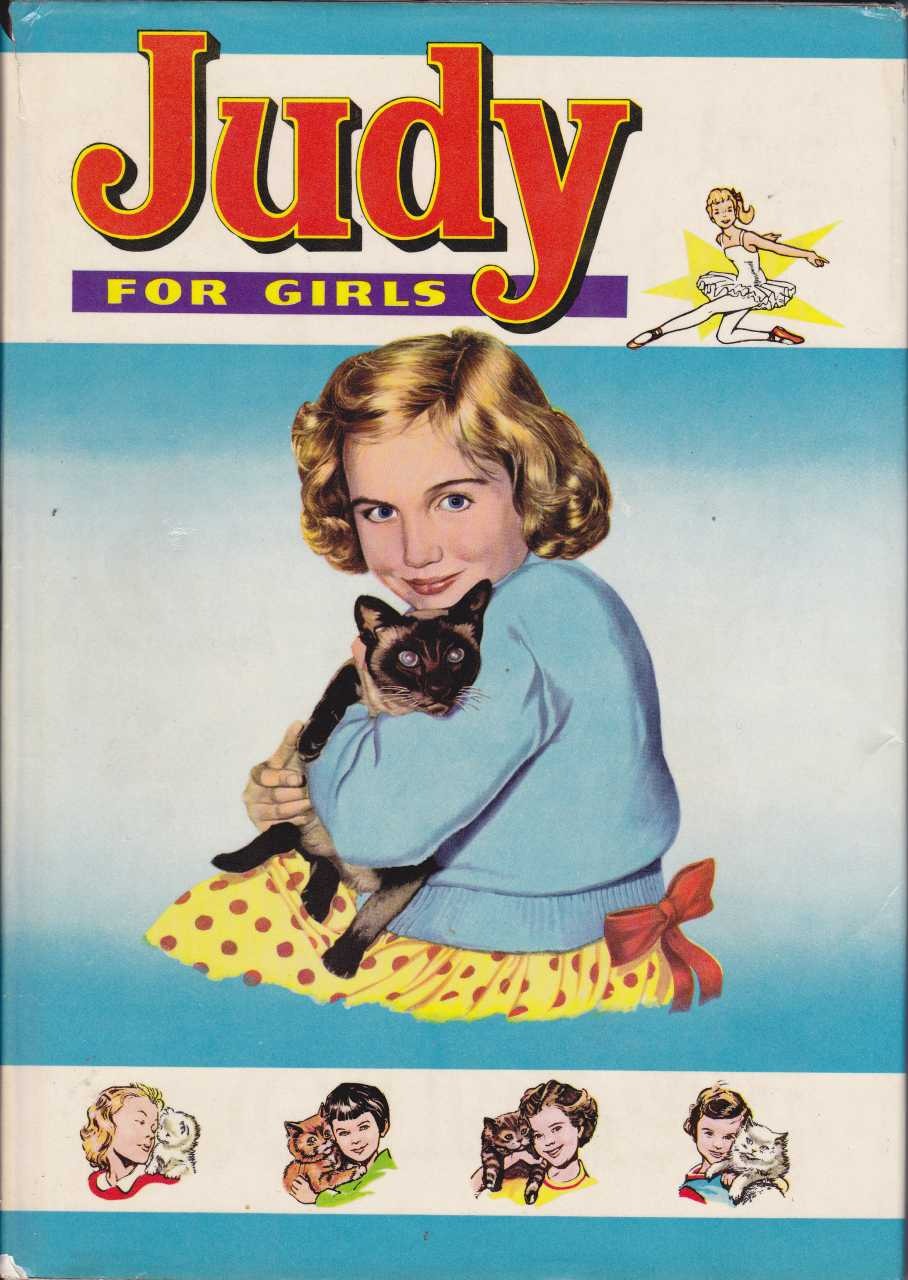 Judy For Girls Annual 1962 comic cover