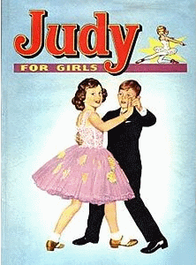 Judy For Girls Annual 1963 comic cover