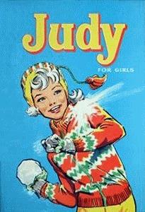 Judy For Girls Annual 1964 comic cover