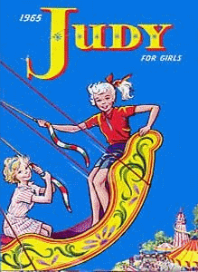 Judy For Girls Annual 1965 comic cover