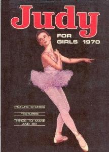 Judy For Girls Annual 1970 comic cover