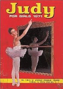 Judy For Girls Annual 1971 comic cover