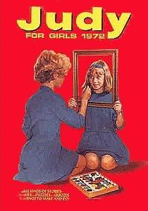 Judy For Girls Annual 1972 comic cover
