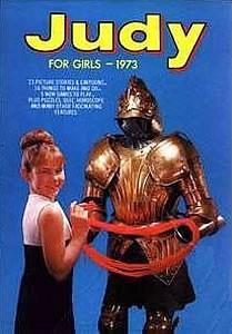 Judy For Girls Annual 1973 comic cover