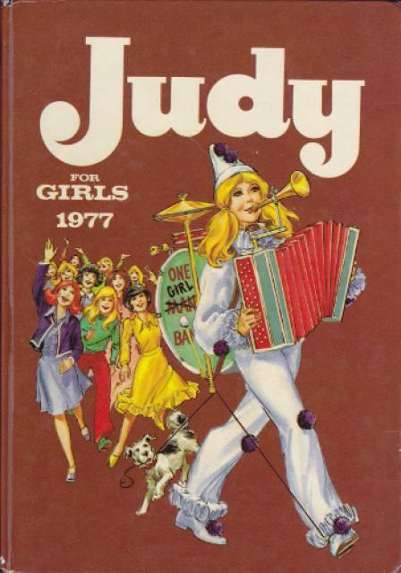 Judy For Girls Annual 1977 comic cover