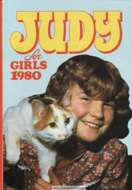 Judy For Girls Annual 1980 comic cover