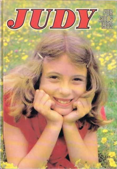 Judy For Girls Annual 1983 comic cover