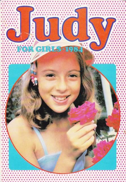 Judy For Girls Annual 1984 comic cover
