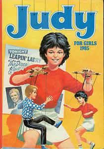 Judy For Girls Annual 1985 comic cover