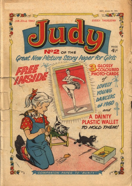 Judy #2 with free gift comic cover