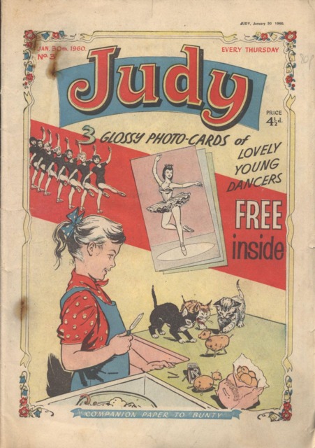 Judy #3 with free gift comic cover