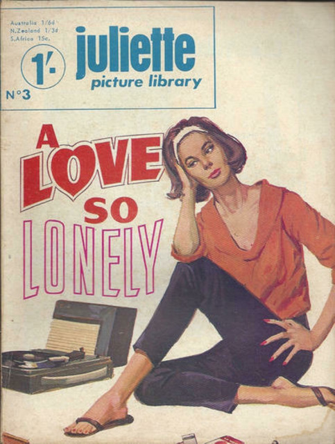 Juliette Picture Library #3 comic cover