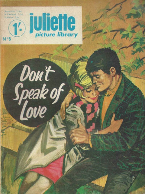 Juliette Picture Library #5 comic cover