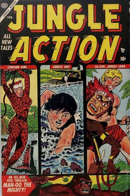 Jungle Action #3 comic cover
