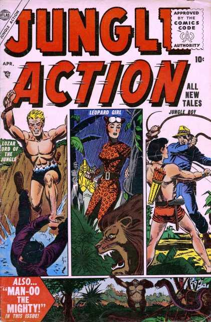 Jungle Action #4 comic cover