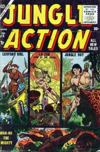Jungle Action #5 comic cover
