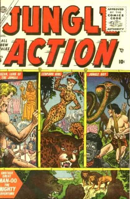 Jungle Action #6 comic cover