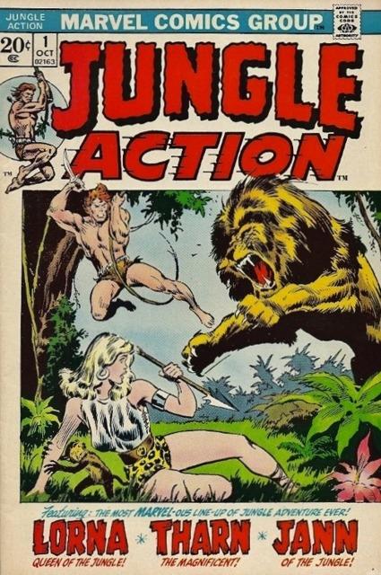 Jungle Action Vol 2 #1 comic cover