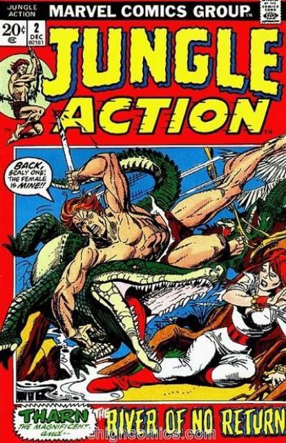 Jungle Action Vol 2 #2 comic cover