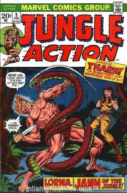Jungle Action Vol 2 #3 comic cover