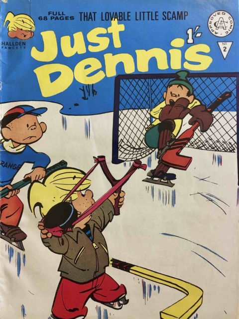 Just Dennis #2 comic cover