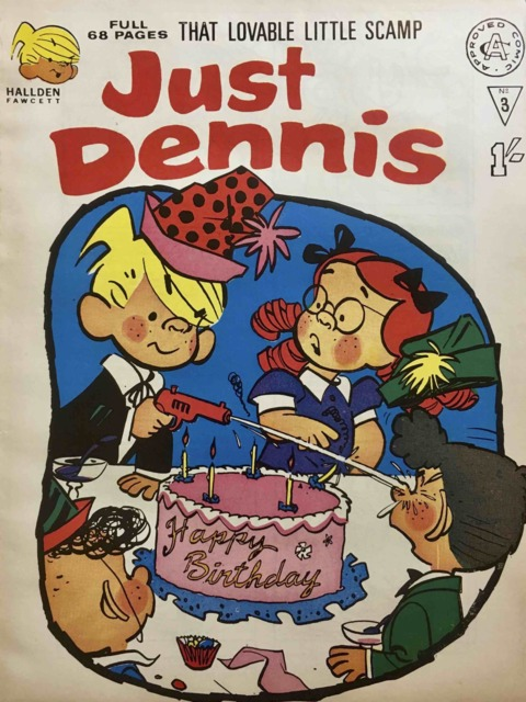 Just Dennis #3 comic cover