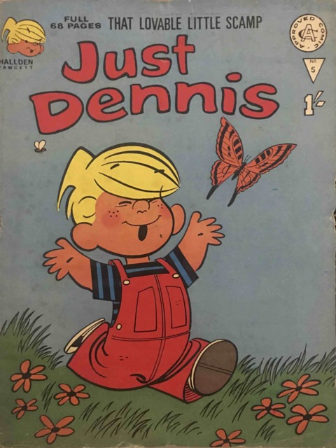 Just Dennis #5 comic cover